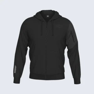Kapuzen-Sweatshirt Schwarz