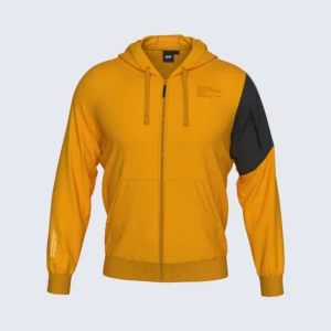 Kapuzen-Sweatshirt Gelb